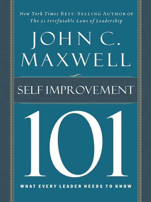 Title details for Self-Improvement 101 by John C. Maxwell - Available